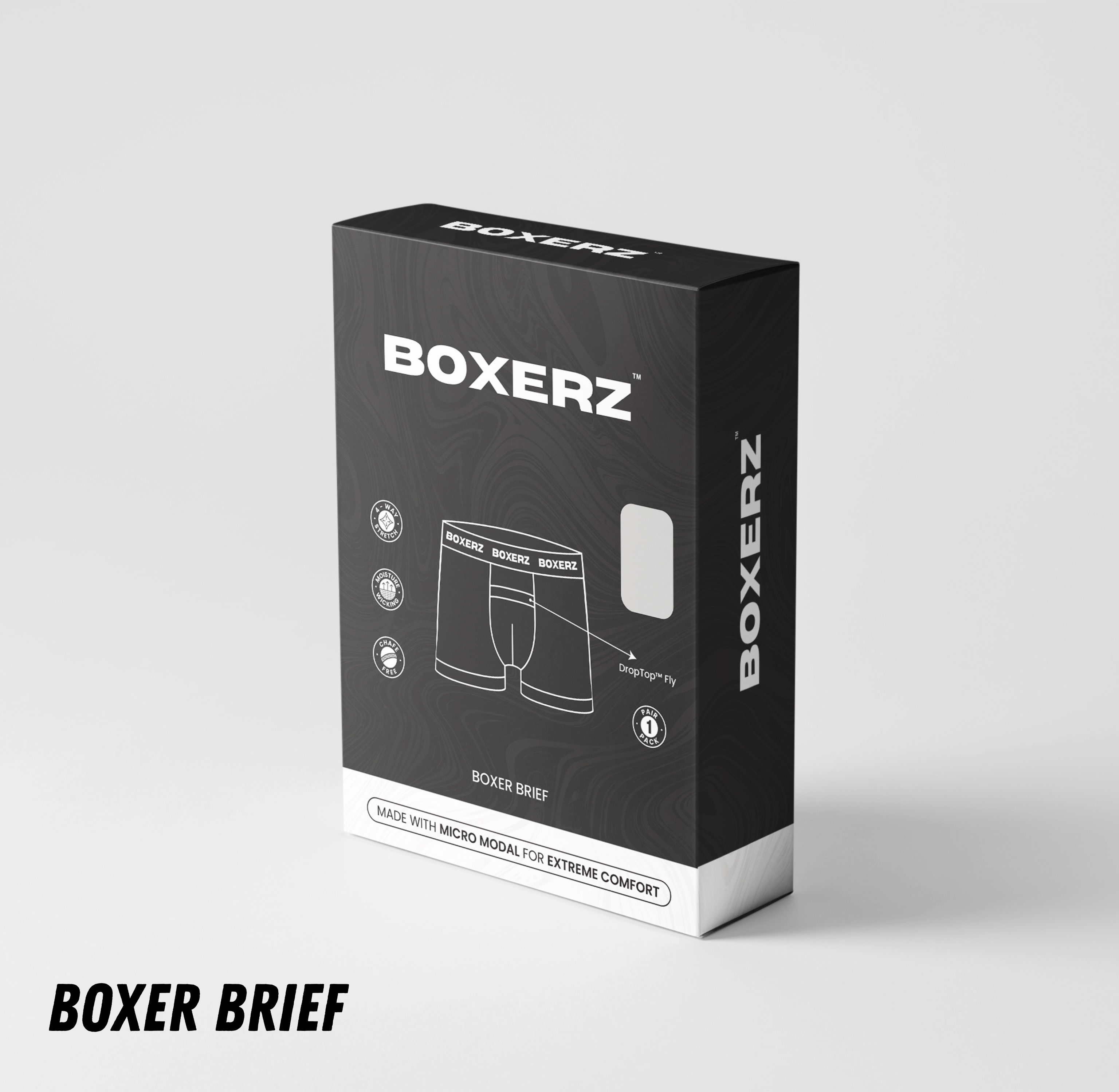 Men's Boxer Brief Black