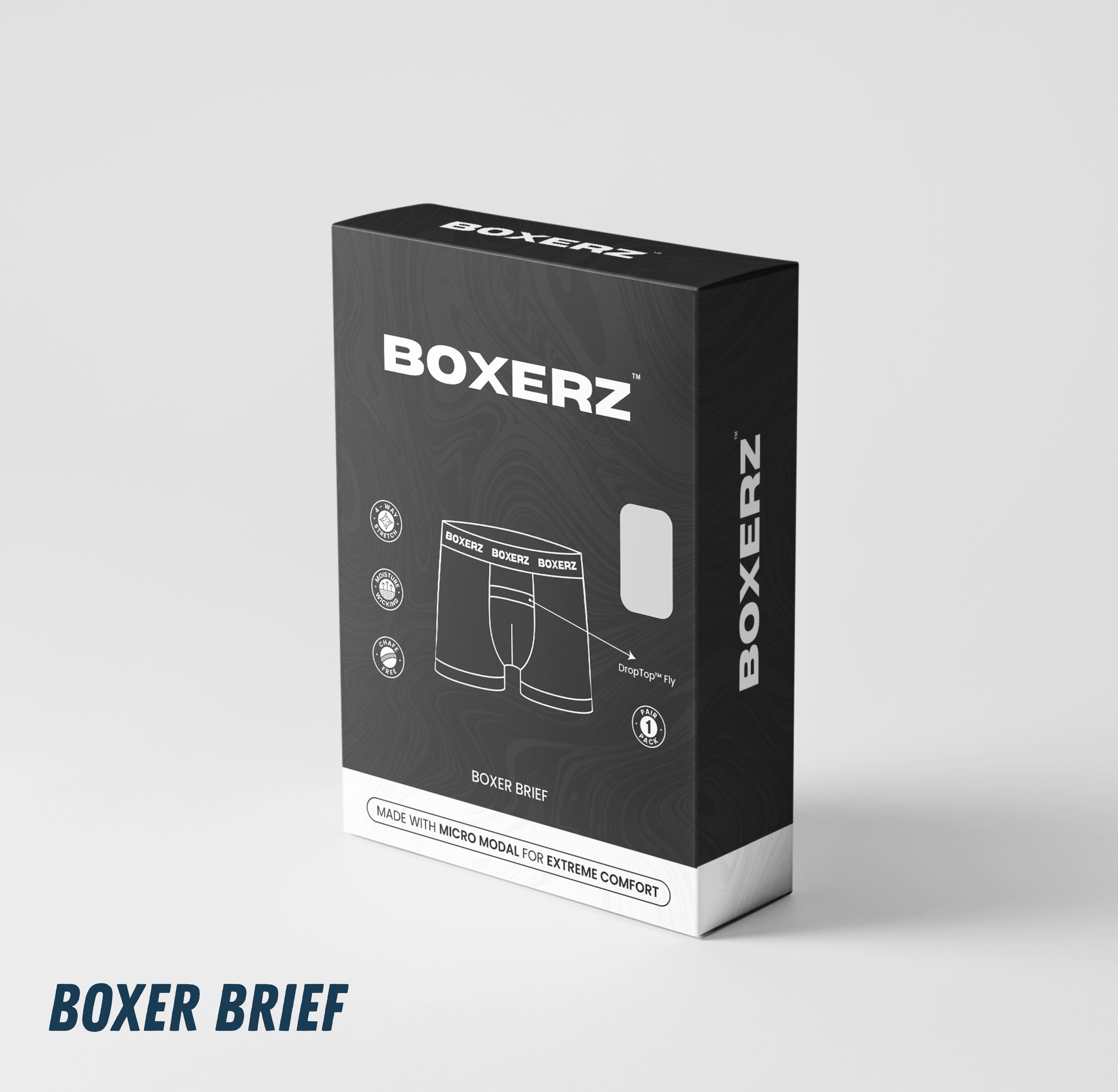 Men's Boxer Brief Midnight Blue