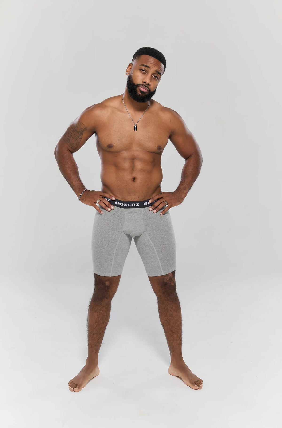 Gray Boxer Grey Sports+ Briefs – Breathable Athletic Comfort