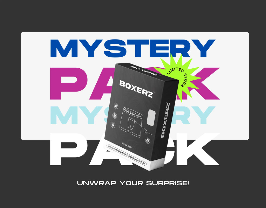 Men's Mystery Underwear Pack – Premium Pairs at an Amazing Price!